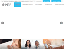 Tablet Screenshot of impf.fr